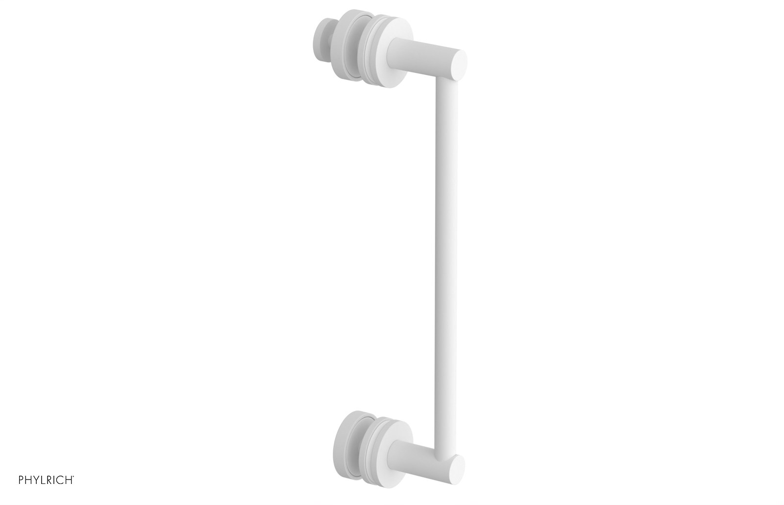JOLIE - 12" Single Sided Shower Pull with "White" Accents 222-92-12
