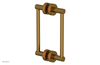 JOLIE - 8" Double Sided Shower Pull with "Orange" Accents 222-93-08
