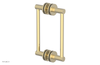 JOLIE - 8" Double Sided Shower Pull with "Black" Accents 222-93-08