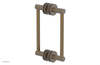 JOLIE - 8" Double Sided Shower Pull with "Black" Accents 222-93-08