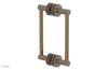 JOLIE - 8" Double Sided Shower Pull with "Black" Accents 222-93-08
