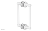 JOLIE - 8" Double Sided Shower Pull with "Black" Accents 222-93-08