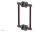 JOLIE - 8" Double Sided Shower Pull with "Light Blue" Accents 222-93-08