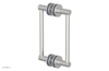 JOLIE - 8" Double Sided Shower Pull with "Navy Blue" Accents 222-93-08