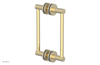 JOLIE - 8" Double Sided Shower Pull with "Navy Blue" Accents 222-93-08