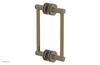 JOLIE - 8" Double Sided Shower Pull with "Navy Blue" Accents 222-93-08