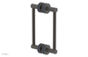 JOLIE - 8" Double Sided Shower Pull with "Navy Blue" Accents 222-93-08