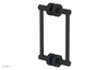 JOLIE - 8" Double Sided Shower Pull with "Navy Blue" Accents 222-93-08