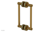 JOLIE - 8" Double Sided Shower Pull with "Turqoise" Accents 222-93-08