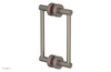 JOLIE - 8" Double Sided Shower Pull with "Pink" Accents 222-93-08
