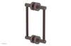 JOLIE - 8" Double Sided Shower Pull with "Pink" Accents 222-93-08