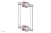 JOLIE - 8" Double Sided Shower Pull with "Pink" Accents 222-93-08