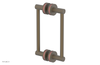JOLIE - 8" Double Sided Shower Pull with "Pink" Accents 222-93-08