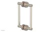 JOLIE - 8" Double Sided Shower Pull with "Pink" Accents 222-93-08