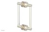 JOLIE - 8" Double Sided Shower Pull with "Pink" Accents 222-93-08