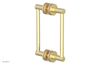 JOLIE - 8" Double Sided Shower Pull with "Pink" Accents 222-93-08
