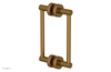 JOLIE - 8" Double Sided Shower Pull with "Pink" Accents 222-93-08