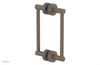 JOLIE - 8" Double Sided Shower Pull with "Purple" Accents 222-93-08
