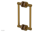 JOLIE - 8" Double Sided Shower Pull with "Purple" Accents 222-93-08