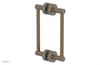 JOLIE - 8" Double Sided Shower Pull with "Grey" Accents 222-93-08