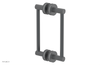 JOLIE - 8" Double Sided Shower Pull with "Grey" Accents 222-93-08
