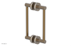 JOLIE - 8" Double Sided Shower Pull with "White" Accents 222-93-08