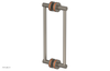 JOLIE - 12" Double Sided Shower Pull with "Orange" Accents 222-93-12