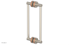 JOLIE - 12" Double Sided Shower Pull with "Orange" Accents 222-93-12