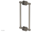 JOLIE - 12" Double Sided Shower Pull with "Black" Accents 222-93-12
