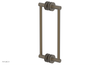 JOLIE - 12" Double Sided Shower Pull with "Black" Accents 222-93-12