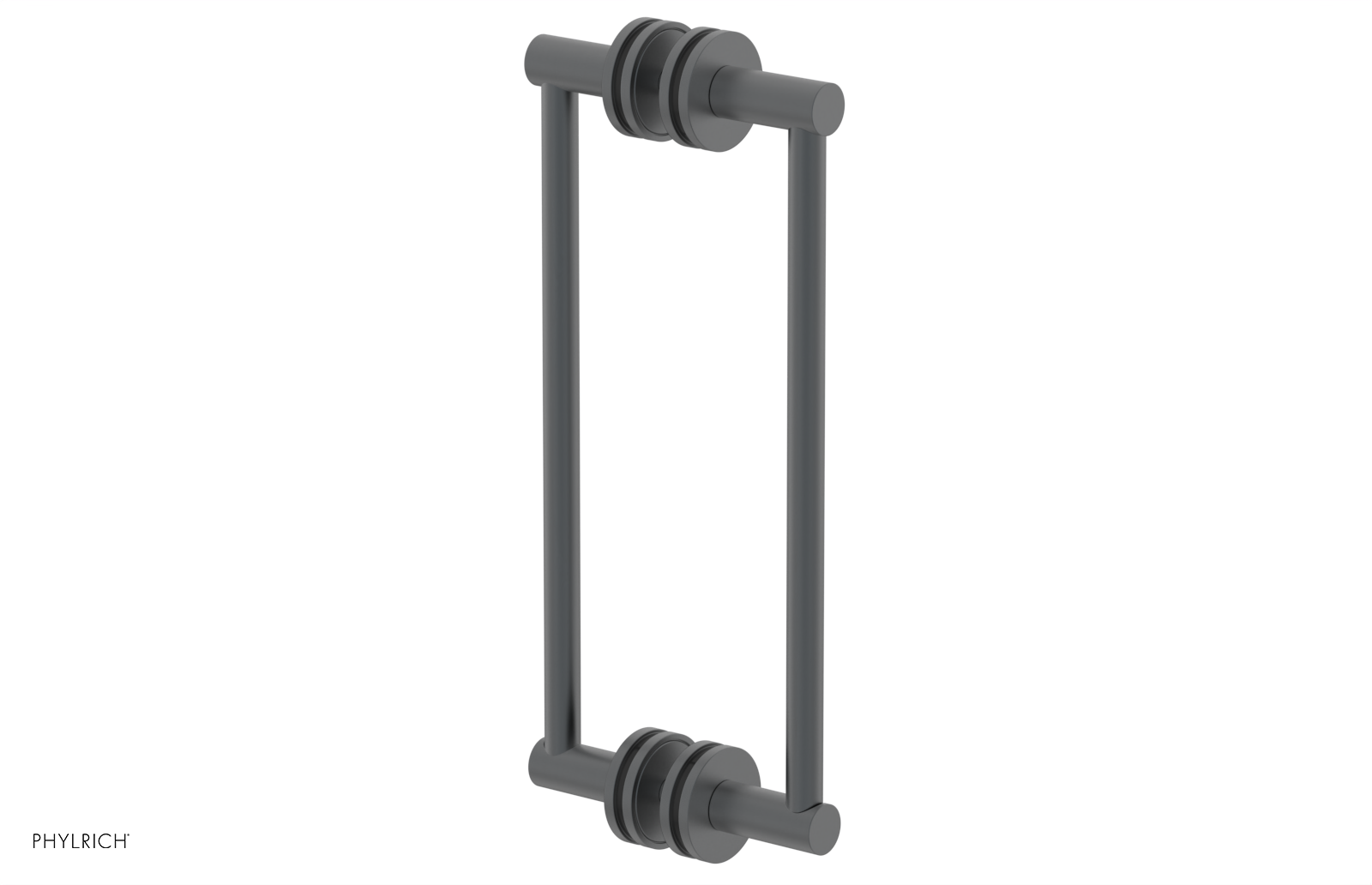 JOLIE - 12" Double Sided Shower Pull with "Black" Accents 222-93-12