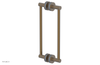 JOLIE - 12" Double Sided Shower Pull with "Light Blue" Accents 222-93-12