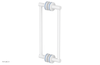 JOLIE - 12" Double Sided Shower Pull with "Light Blue" Accents 222-93-12