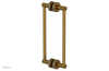 JOLIE - 12" Double Sided Shower Pull with "Light Blue" Accents 222-93-12
