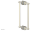 JOLIE - 12" Double Sided Shower Pull with "Navy Blue" Accents 222-93-12