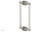 JOLIE - 12" Double Sided Shower Pull with "Navy Blue" Accents 222-93-12