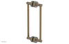 JOLIE - 12" Double Sided Shower Pull with "Turqoise" Accents 222-93-12