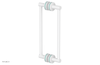 JOLIE - 12" Double Sided Shower Pull with "Turqoise" Accents 222-93-12