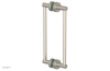 JOLIE - 12" Double Sided Shower Pull with "Turqoise" Accents 222-93-12
