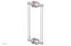 JOLIE - 12" Double Sided Shower Pull with "Pink" Accents 222-93-12