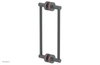 JOLIE - 12" Double Sided Shower Pull with "Pink" Accents 222-93-12