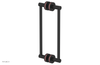 JOLIE - 12" Double Sided Shower Pull with "Pink" Accents 222-93-12