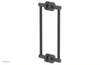 JOLIE - 12" Double Sided Shower Pull with "Purple" Accents 222-93-12