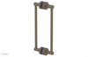 JOLIE - 12" Double Sided Shower Pull with "Purple" Accents 222-93-12
