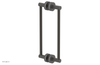 JOLIE - 12" Double Sided Shower Pull with "Grey" Accents 222-93-12