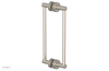 JOLIE - 12" Double Sided Shower Pull with "Grey" Accents 222-93-12