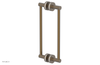 JOLIE - 12" Double Sided Shower Pull with "White" Accents 222-93-12