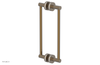 JOLIE - 12" Double Sided Shower Pull with "White" Accents 222-93-12