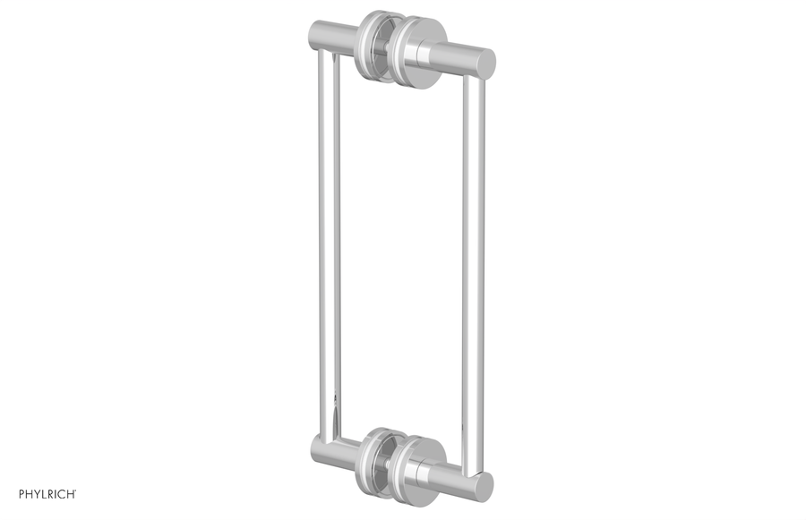 JOLIE - 12" Double Sided Shower Pull with "White" Accents 222-93-12