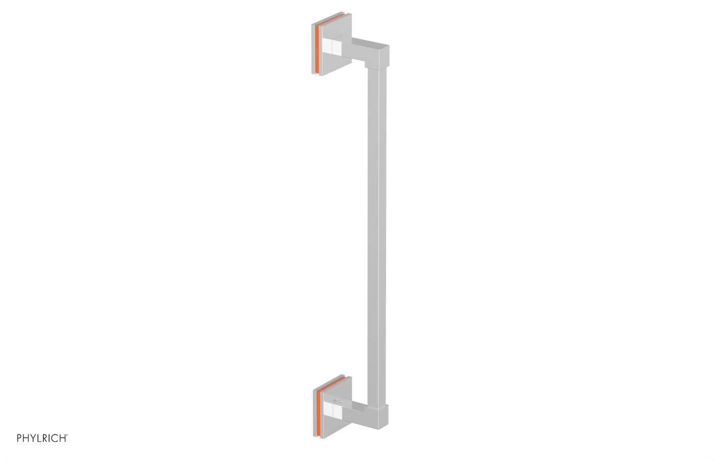 JOLIE - 18" Towel Bar with "Orange" Accents 222S-70